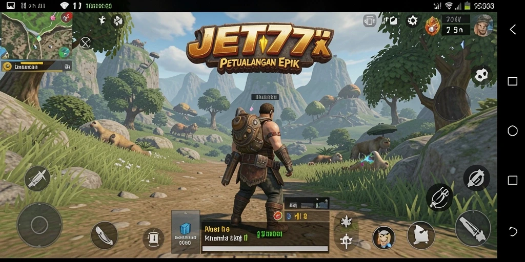 Gameplay menarik di dunia terbuka JET77