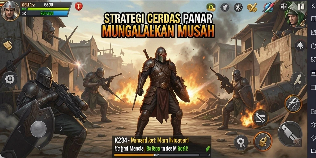 Tampilan permainan K234 dengan strategi yang mendebarkan.