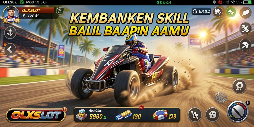 Tampilan screenshot gameplay <strong>OLXSLOT</strong> yang menampilkan balapan seru dan grafik memukau.