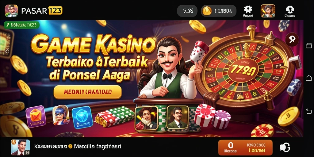 Tampilan gameplay seru di PASAR123 dengan berbagai pilihan permainan kasino.