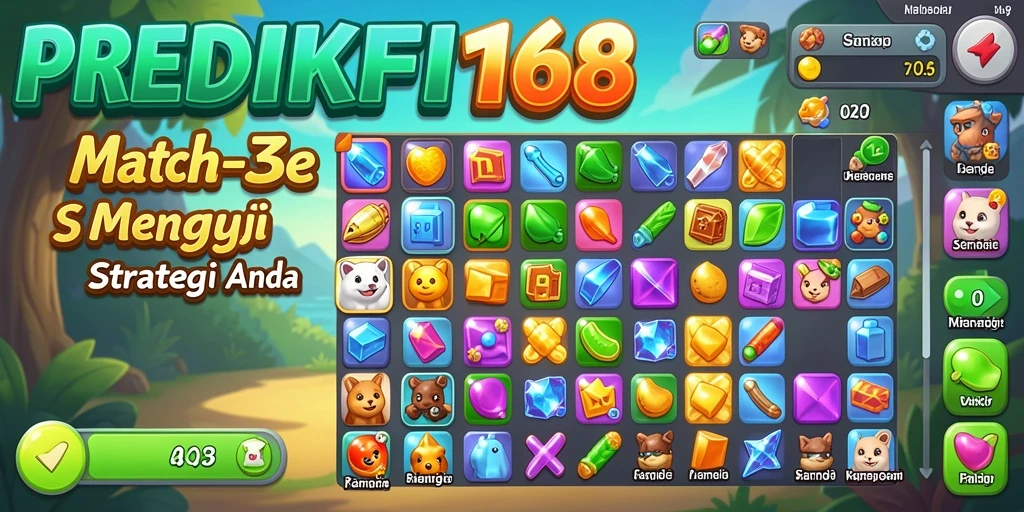 Tampilan gameplay PREDIKSI168 yang menarik dan penuh warna.
