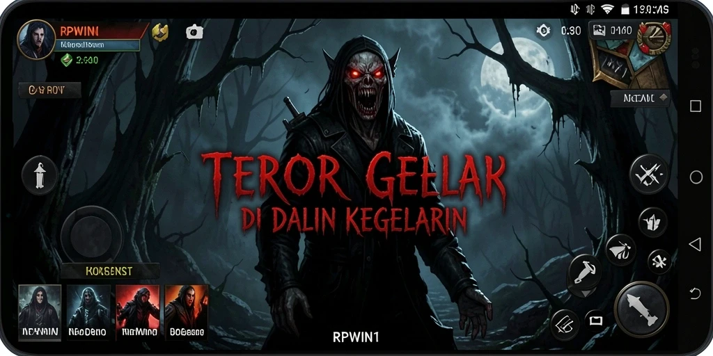 Gameplay menyeramkan RPWIN1 yang memikat dan misterius.