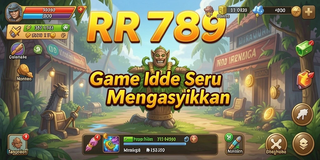 Tampilan gameplay intisari dari game Idle yang menarik.