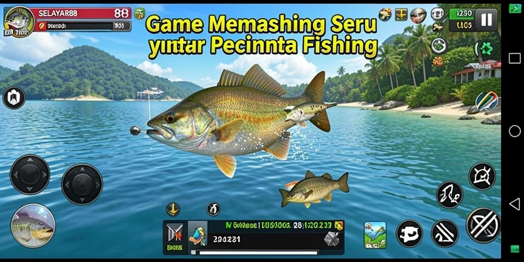 Tangkapan ikan besar dalam gameplay SELAYAR88.