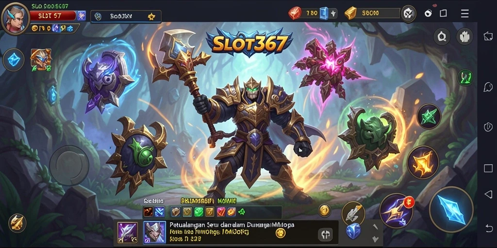 Tampilan gameplay SLOT367 yang menakjubkan dan penuh aksi.