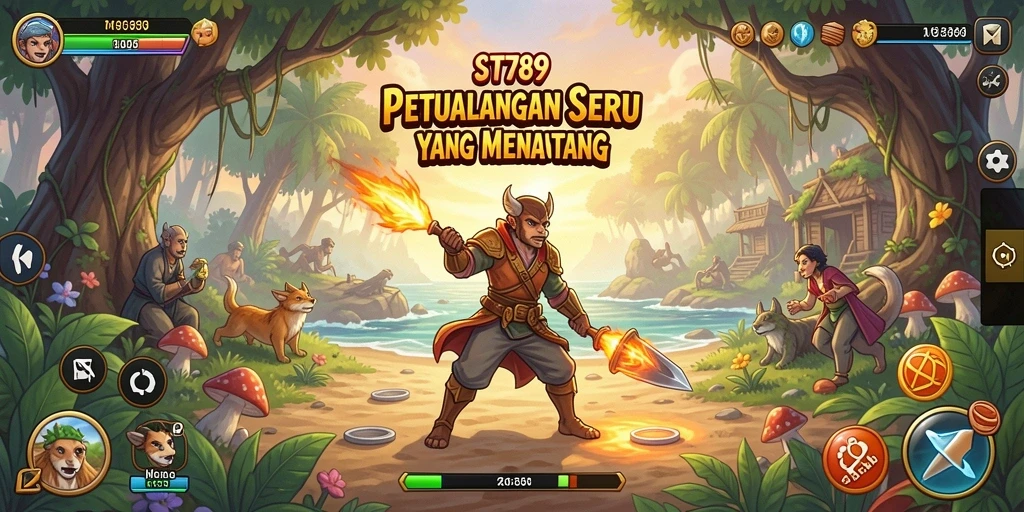 Gameplay ST789 yang menantang dan penuh warna.