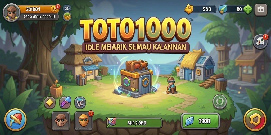 Tampilan gameplay TOTO1000 yang menarik dan interaktif.
