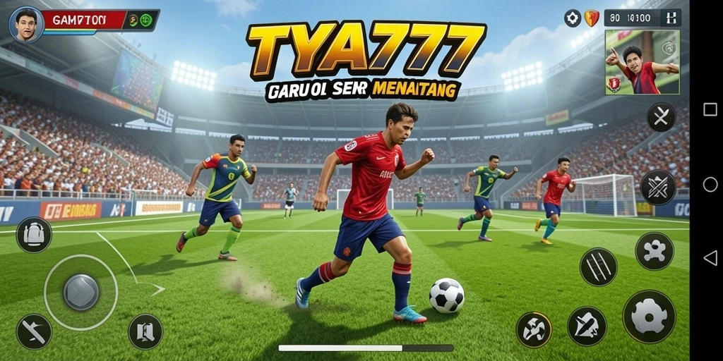 Gameplay seru dalam TYA777 saat bertanding olahraga.